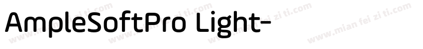 AmpleSoftPro Light字体转换